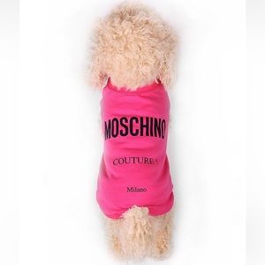 Moschino
Jersey Logo Dog T-Shirt